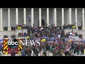 Woman shot at US Capitol during protest