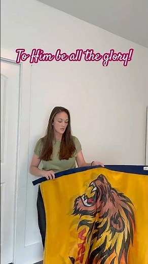 Almost 30 hours in this silk, hand painted worship flag set. | Waves of Victory Worship Flags #art
