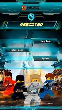The old lego ninjago Rebooted game🥷