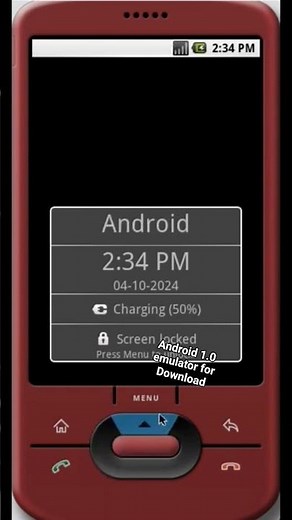 Download android 1.0 emulator for windows or mac #android #emulator #smartphone #tutorial