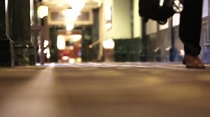 Man, Walking, Businessman. Free Stock Video