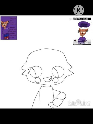 fanart for @Ninjafox765 🎀 #fanart #fox #yay #art #ibspaint #cutecore #kittydog