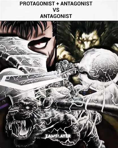 When Hero And Villain Teamed Up | Berserk Manga/Anime Edit | #shors