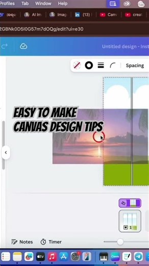 Canvasdesigntipstutorials#canvas #ai #canvasart