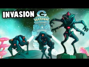 Huge UFO of ALIENS invades our Planet! (Attack of the Earthlings Gameplay Ep 1)