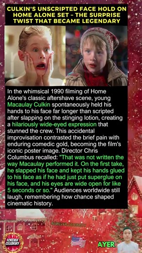 Culkin's Unscripted Face Hold on Home Alone Set – The Surprise Twist That Became Legendary