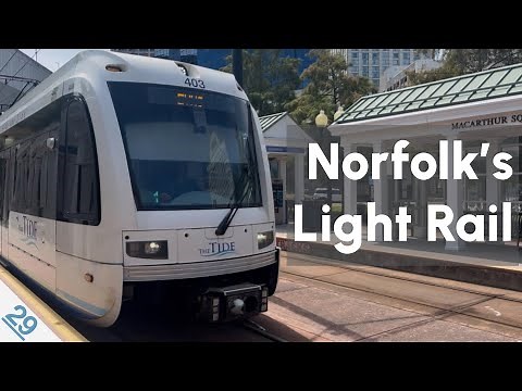 The Tide: Virginia's only light rail