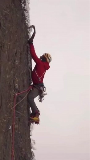 This is probably why you don’t want to ice climb 🤣. Wait till the end, it’s quite a fall #iceclimbing #ice #iceclimbingimages #iceclimbingvideos #climbing #climbinglife #climbingvideos #fyp #climbingtiktok #extremesports #extreme #extremesport #adventure #adventuretime #mountains #explore #winter #neverstopexploring #foryourpage #foryou #fall #climbingfall #whipper