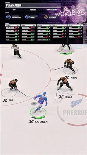 Backhand Beauty Build #nhl26 #hockey #gaming