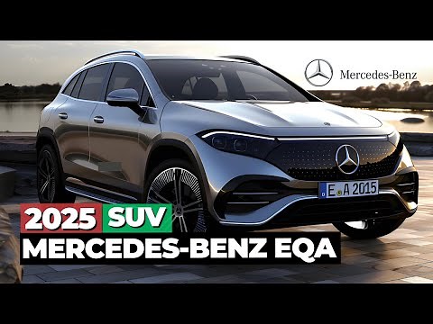 Unveiling the 2025 Mercedes-Benz EQA: All-New Electric SUV Charges In