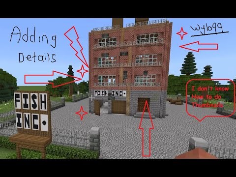 Step Inside My Minecraft Factory and add some Detail With Me.