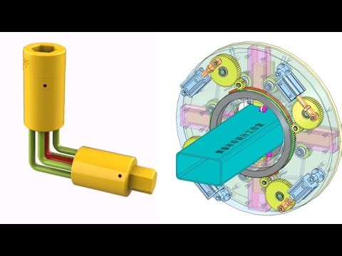 Gearless 90° Socket Adapter-Mechanical Principles Basic