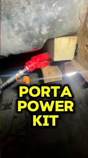 4/10/12T PortaPower Jack is perfect for pushing and pulling body panels and many other applications