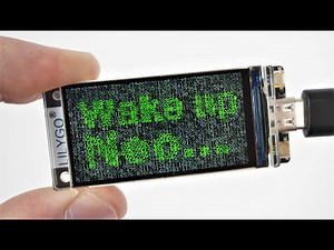 ASCII Art - Programming Tutorial (ESP32 and tft_espi)