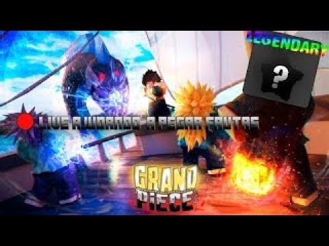 Farmando no 2x Logia e Doando frutas (Grand Piece)