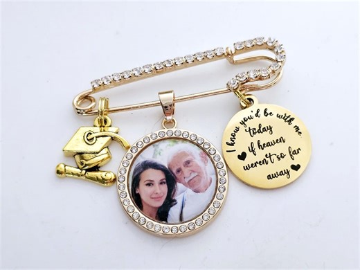 Personalized Photo 2025 Graduation Cap Memorial Tassel Picture Lapel Pin, Class 2025 Graduation Pinning Grad Cap Gown Charm Ceremony Pin - Etsy