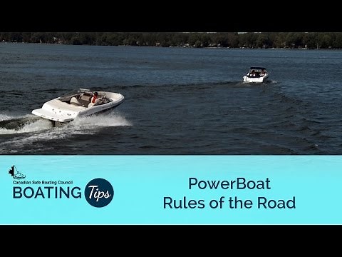 Power Boat Rules of the Road