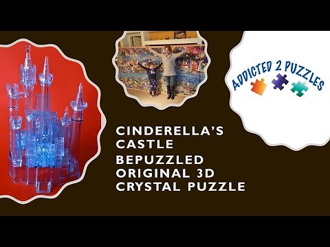 Cinderella's Castle 3D Crystal Puzzle Tutorial