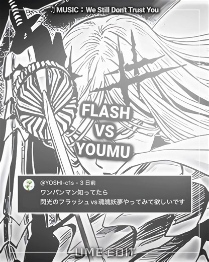 (Request) Flash VS Youmu | 強さ比べ ‪@YOSHI-c1s‬