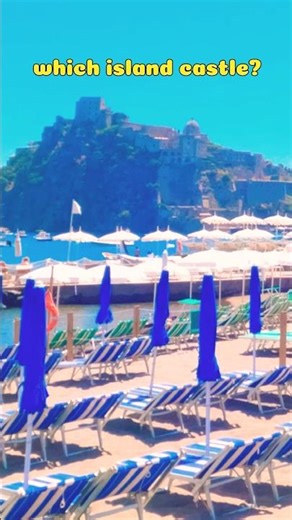 Hidden Aragonese Castle Ischia, Italy 🇮🇹 #shorts