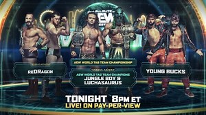 Jurassic Express vs The Young Bucks vs Redragon (Full Match) - TokyVideo