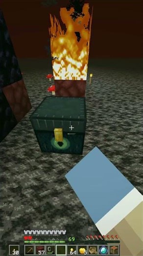 I realized too late that it was already over for me... 😭☠️ #minecraft #minecraftsurvival