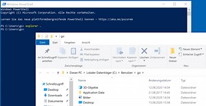 Ordner aus der Powershell öffnen in Windows - so geht's