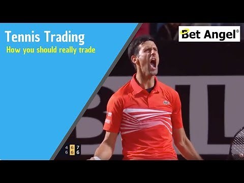 Betfair tennis trading strategy - How you should really be tennis trading