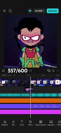 Robin x mirror demo tutoriel #teentitans #tutorial #robin #edit