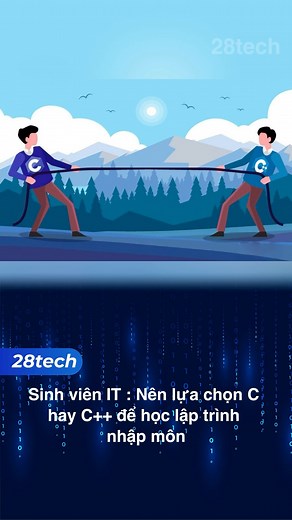 51K views · 801 reactions | Lựa chọn C hay C++ để bắt đầu học lập trình ? #28tech | 28Tech | Facebook