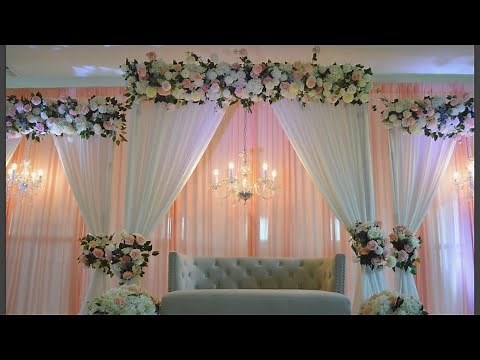 DIY: Multiple Backdrop Stage Decor