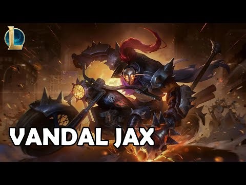 Vandal Jax Skin Spotlight from League of Legends
