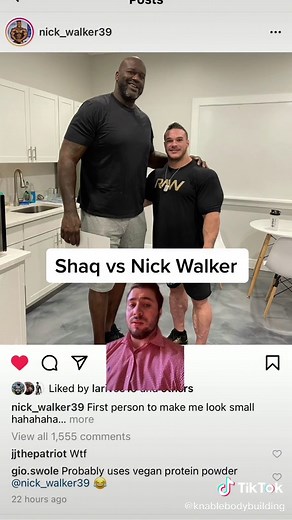 Shaq vs Nick Walker Bodybuilding Showdown