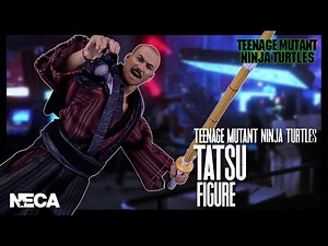 NECA Teenage Mutant Ninja Turtles Tatsu Figure | ‪@TheReviewSpot‬