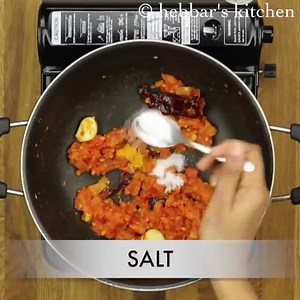 Tomato Chutney Recipe - 2 In 1 For Idli & Dosa