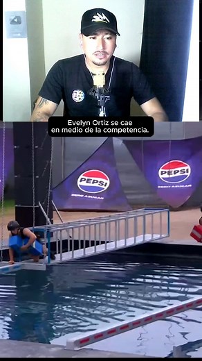Luis Gtik on Instagram: "Evelyn Ortiz se cae en medio de la competencia. #mundosopuestos #mundosopuestos13 #mundosopuestoschile"