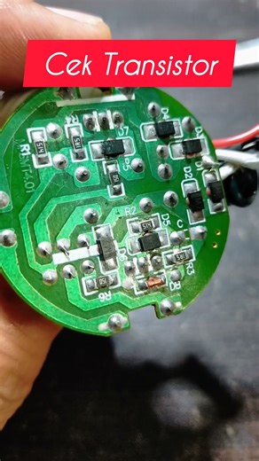 The easiest way to check transistors