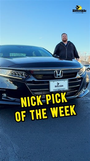 We just got this 2022 Honda Accord Sport all cleaned up and ready for you! 😁 📲309-305-3271 💻www.RiverChevy.com 📍200 Plaza Dr. Chillicothe, IL #dealershiplife #carsales #savemoney #chillicotheillinois #peoriaillinois | Riverside Chevrolet, Inc