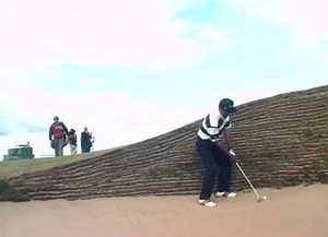 10K views · 106 reactions | Tag a friend who wouldn't get out of the Road Hole Bunker  What a shot from Michael Campbell during his famous 6️⃣5️⃣ at the Old Course, as heard in our newest podcast documentary bit.ly/TheOpen_Podcast | The Open | Facebook