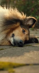 Rufus was a sable-and-white Rough Collie, long in the face, longer in the coat. His muzzle had once been sharp and noble, but age had gentled it. Tufts of gray circled his eyes like smudged charcoal. One ear stood, the other folded from a youthful scuffle with a barbed fence. He hadn’t stepped beyond the peony border in 176 days. He would never know the number, but his body kept the calendar. The garden was in southern Illinois, the edge of a town called Mill Grove. April’s wind came slow this y