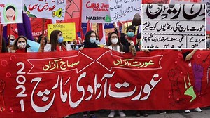 Pakistani newspaper under fire for describing Aurat March participants as “whores
