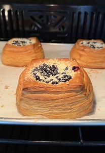 Wild Blueberry Cheesecake Danish Recipe