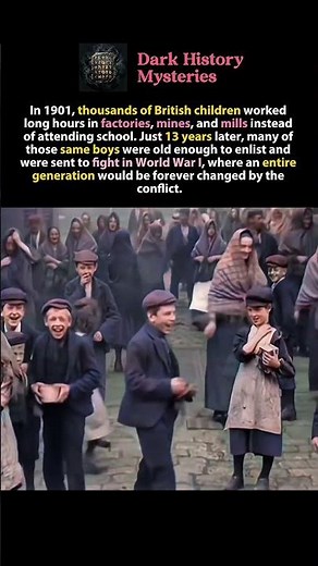 From Child Labor to the Trenches: A Generation Shaped by War
