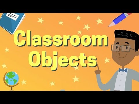 ENGLISH Guessing Game🎯 Classroom Objects ︳ Guess the Classroom Objects ︳ESL Game for Kids