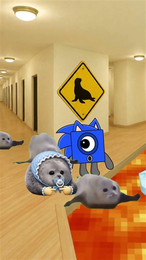 Gmod Bouncing Seal vs Lava Room Backrooms