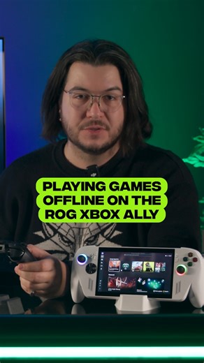 How To Play Games OFFLINE On Your ROG Xbox Ally | Powered by #XboxOn | Xbox UK