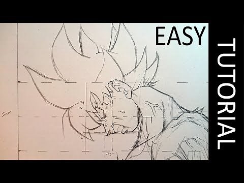 HOW TO DRAW GOKU - EASY InDepth Guide