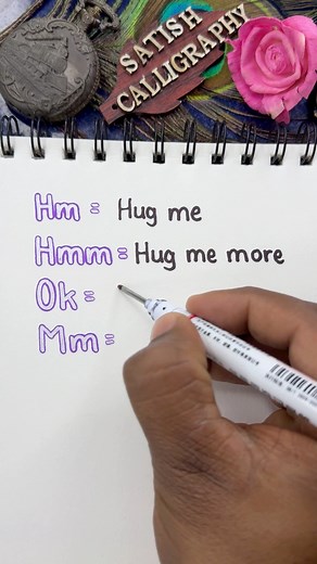 21K views · 33 reactions | Abbreviation in text message #reels | Satish Calligraphy | Facebook