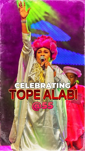 Happy Birthday to @tope_alabi_ 🎉 An evergreen legend whose voice has carried the fire of God across many decades. Her music, her inspiration, and her unique way of eulogizing God remain unmatched. Today, we join the world to celebrate a living blessing to millions around the globe. 🎉 If her songs have ever blessed you, take a moment to celebrate her ❤️ . . . #gosple #topealabi #happybirthday #reels #celebrating #topealabi@55 #viralreels #fyp | Teewhise Media