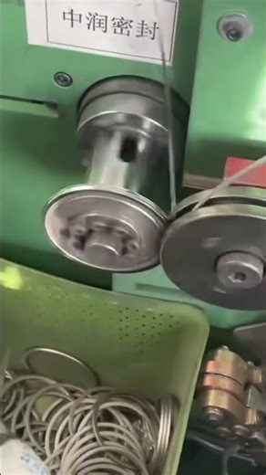 forming a wire using sophisticated tools in the factory to make forming easier